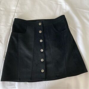 Black mini skirt NWOT